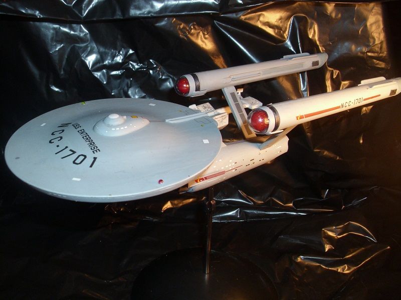 Polar Lights USS Enterprise SS Botany Bay TOS Season One Space Seed